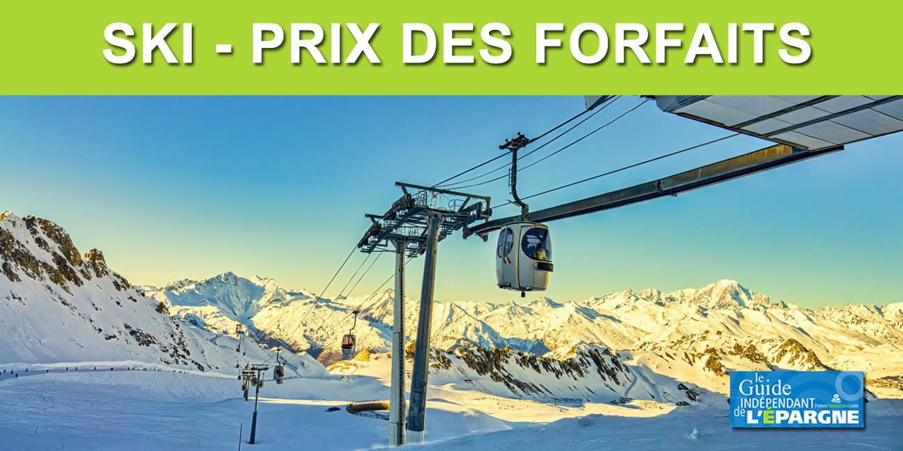 Prix forfaits ski 2024 : de fortes hausses de tarifs
